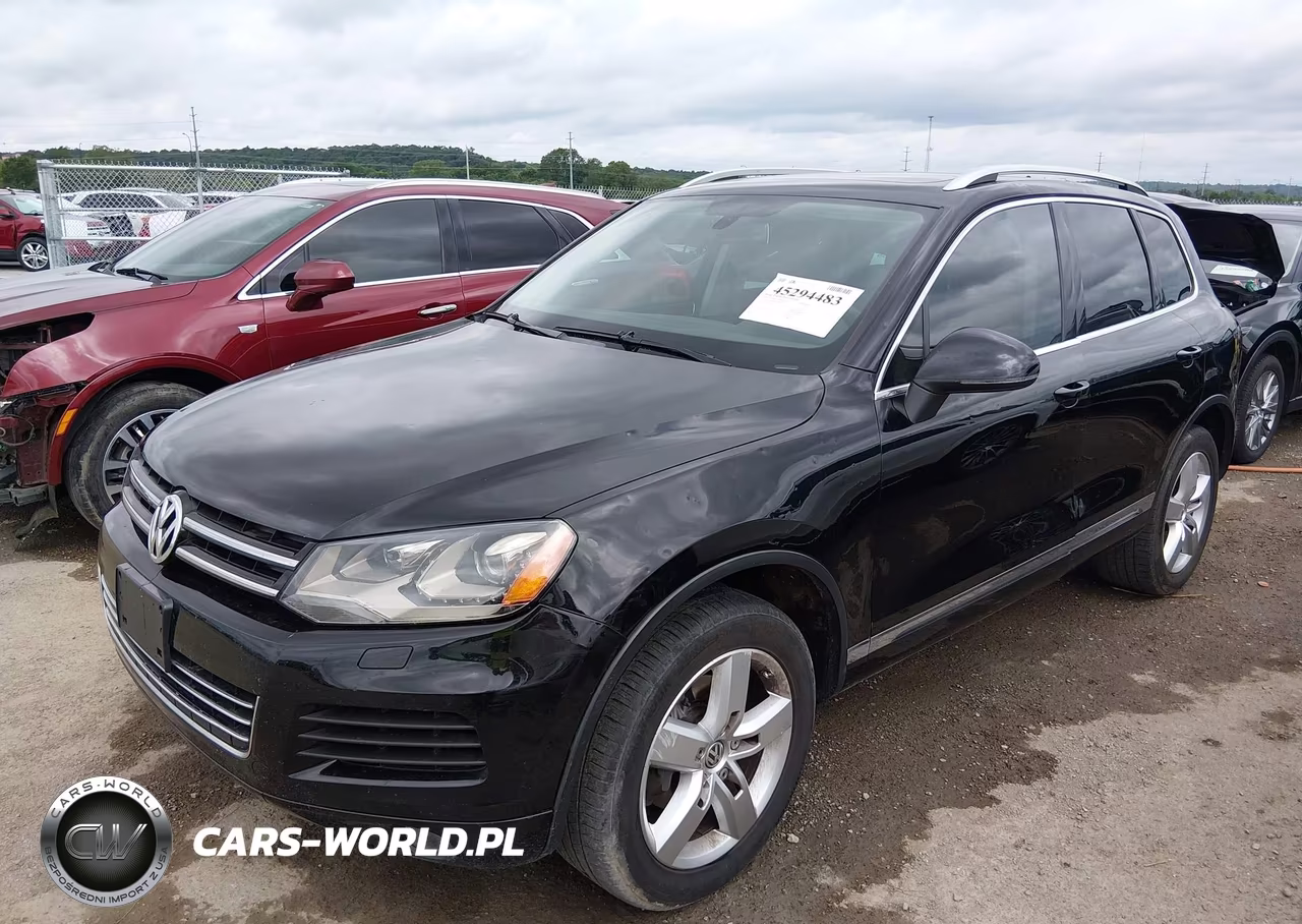2012 Volkswagen Touareg Vr6 Lux VIN:WVGEF9BP4CD006301 - 2