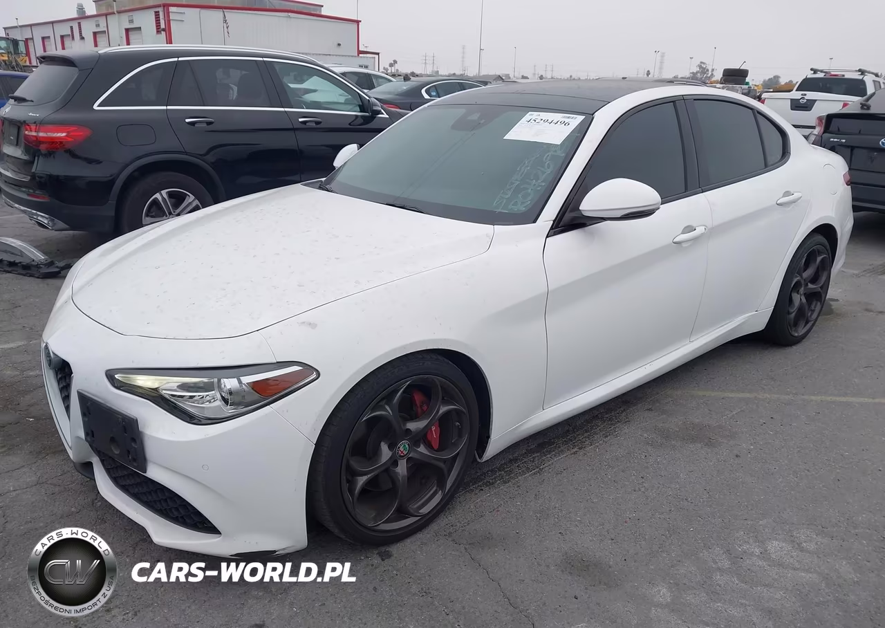2019 Alfa Romeo Giulia Ti Sport Rwd VIN:ZARFAMBN5K7605493 - 2