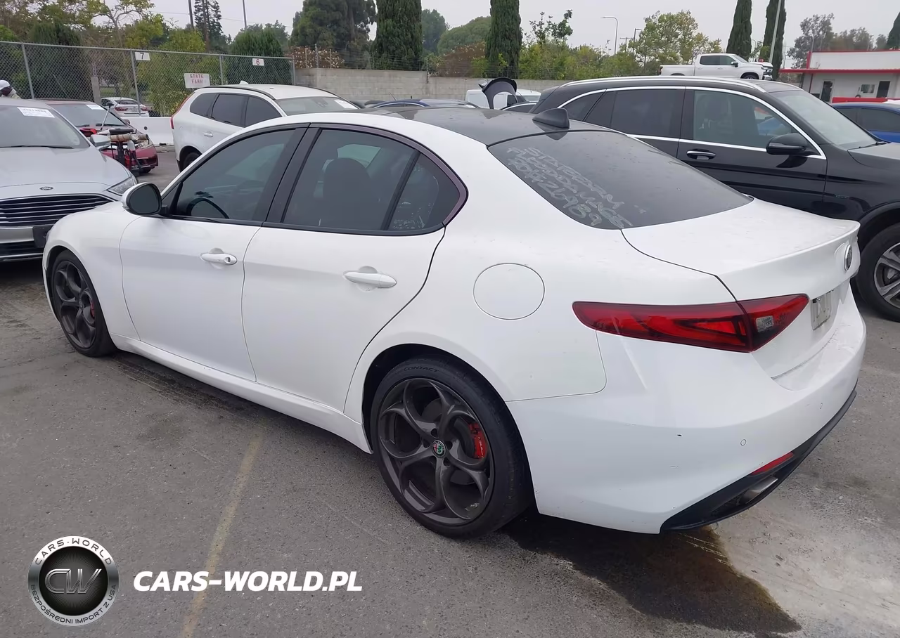2019 Alfa Romeo Giulia Ti Sport Rwd VIN:ZARFAMBN5K7605493 - 3