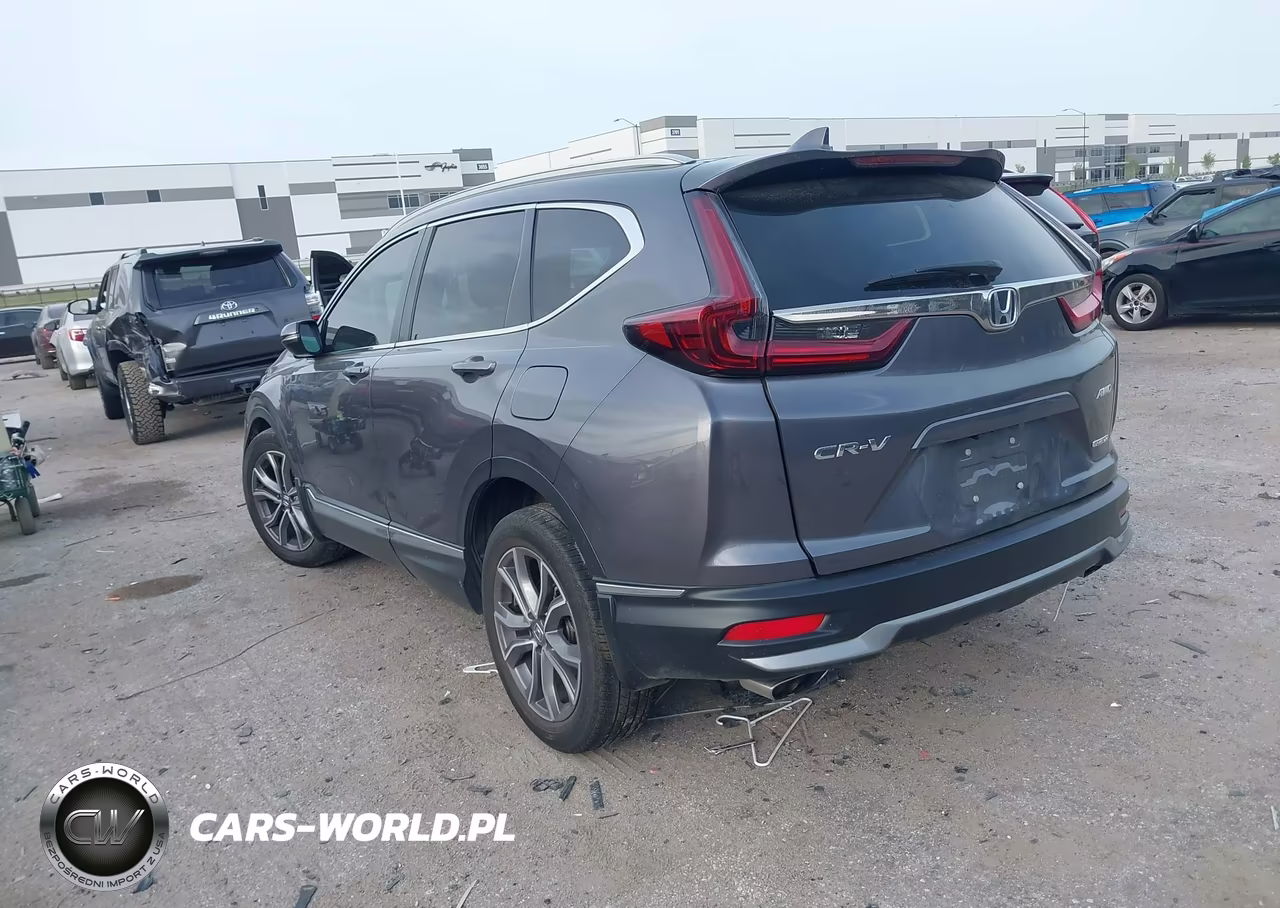 2021 Honda Cr-V Awd Touring VIN:2HKRW2H91MH604136 - 3