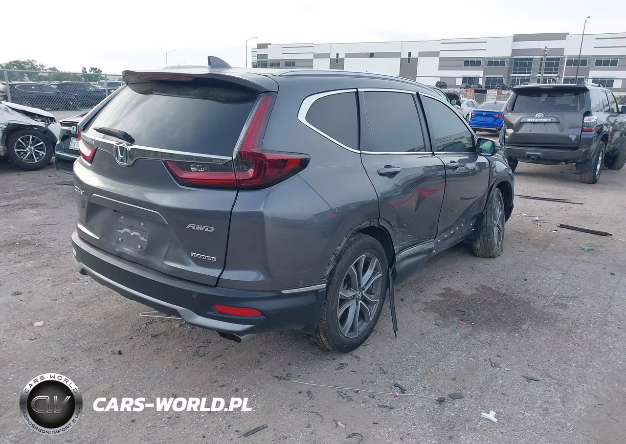 2021 Honda Cr-V Awd Touring VIN:2HKRW2H91MH604136 - 4
