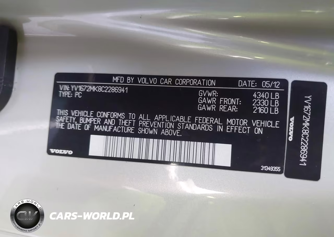 2012 Volvo C30 T5-T5 Platinum-T5 Premier Plus-T5 R-Design-T5 R-Design Platinum-T5 R-Design Premier Plus VIN:YV1672MK8C2286941 - 9