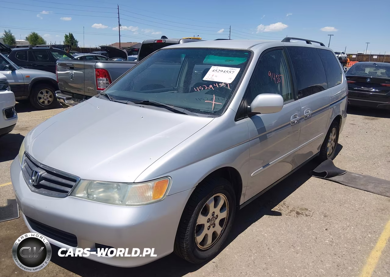 2002 Honda Odyssey Ex VIN:2HKRL18652H518818 - 2