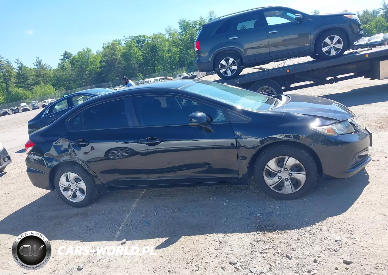 2013 Honda Civic Lx VIN:2HGFB2F55DH584711 - 13