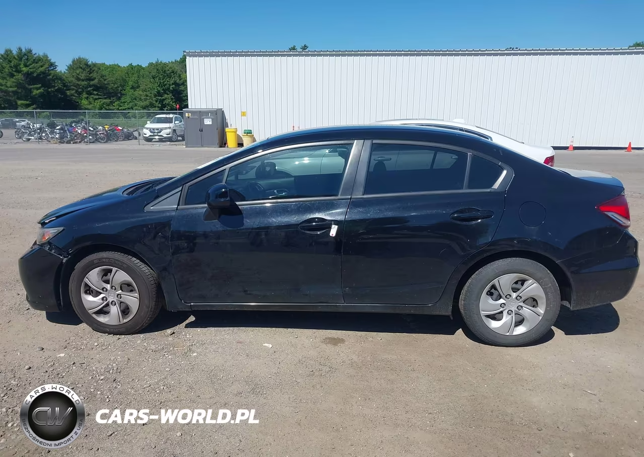 2013 Honda Civic Lx VIN:2HGFB2F55DH584711 - 14