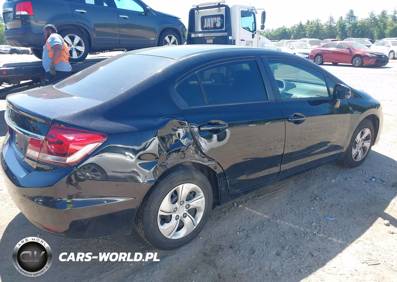 2013 Honda Civic Lx VIN:2HGFB2F55DH584711 - 19