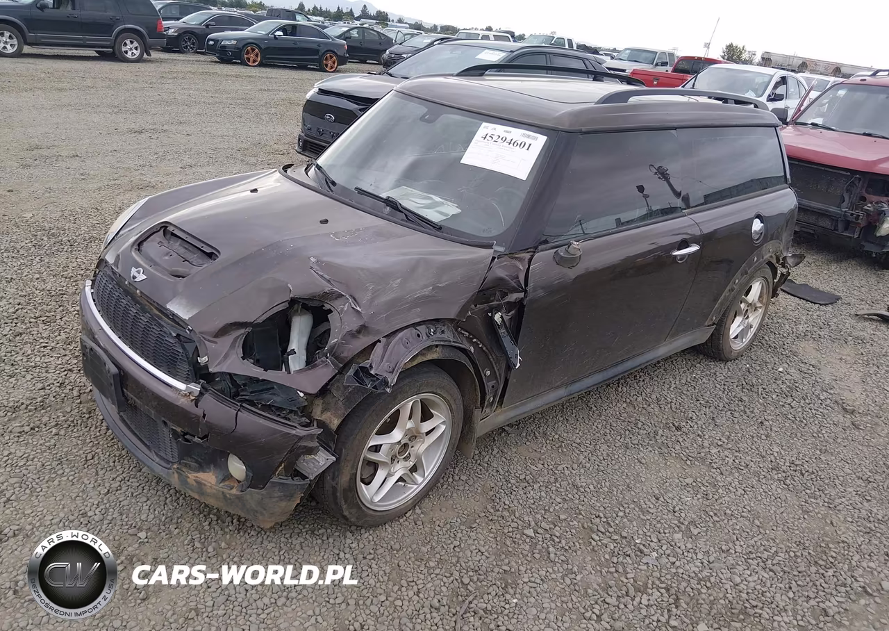2009 Mini Cooper S Clubman VIN:WMWMM33569TP72378 - 2