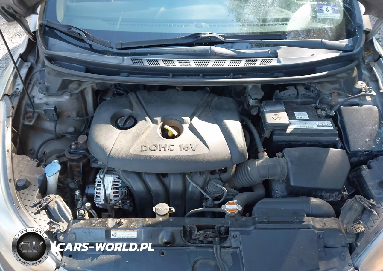 2012 Hyundai Elantra Gls VIN:5NPDH4AE8CH096107 - 10