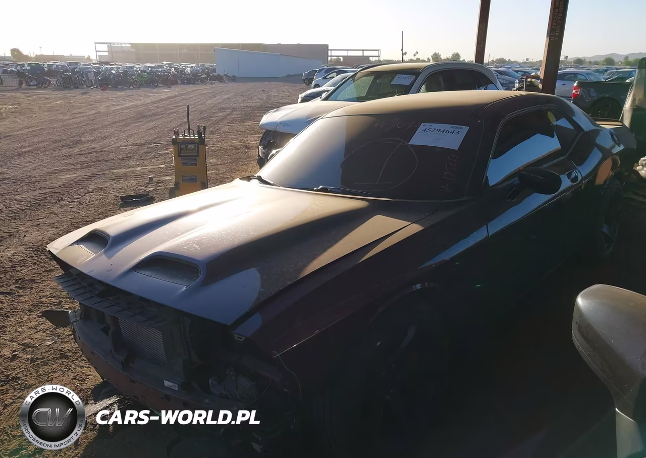 2022 Dodge Challenger Srt Hellcat Redeye VIN:2C3CDZL94NH105213 - 2