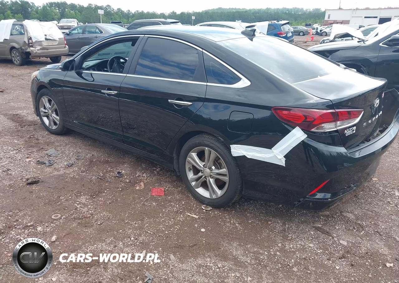2018 Hyundai Sonata Sel VIN:5NPE34AF8JH683335 - 3