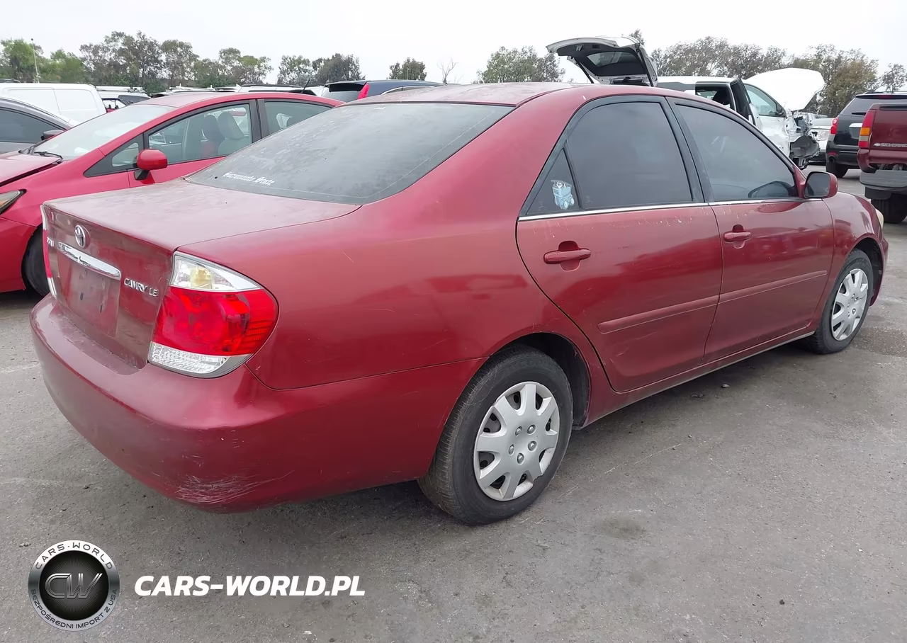 2006 Toyota Camry Le VIN:4T1BE32K26U124150 - 4