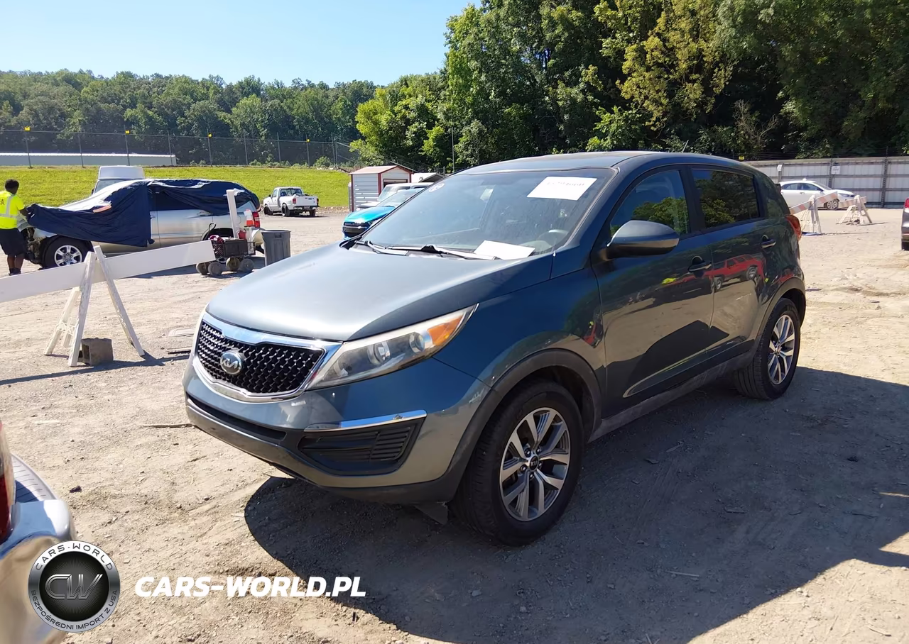 2014 Kia Sportage Lx VIN:KNDPB3AC9E7562416 - 2