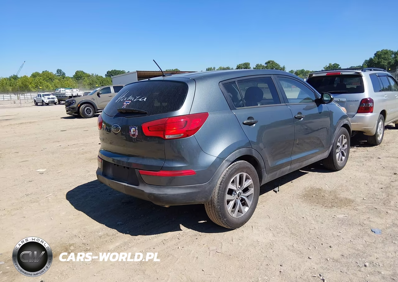2014 Kia Sportage Lx VIN:KNDPB3AC9E7562416 - 4