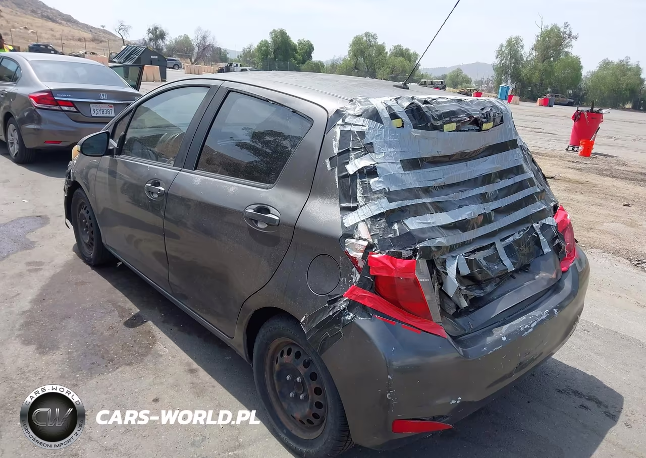 2012 Toyota Yaris Le VIN:JTDKTUD35CD520333 - 3