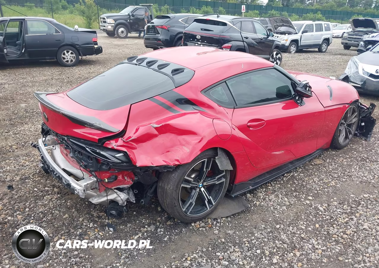 2021 Toyota Gr Supra 3.0 Premium VIN:WZ1DB0C04MW034924 - 4