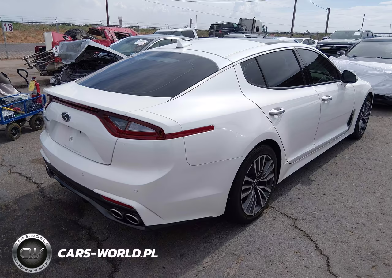 2018 Kia Stinger Premium VIN:KNAE25LA0J6034310 - 4
