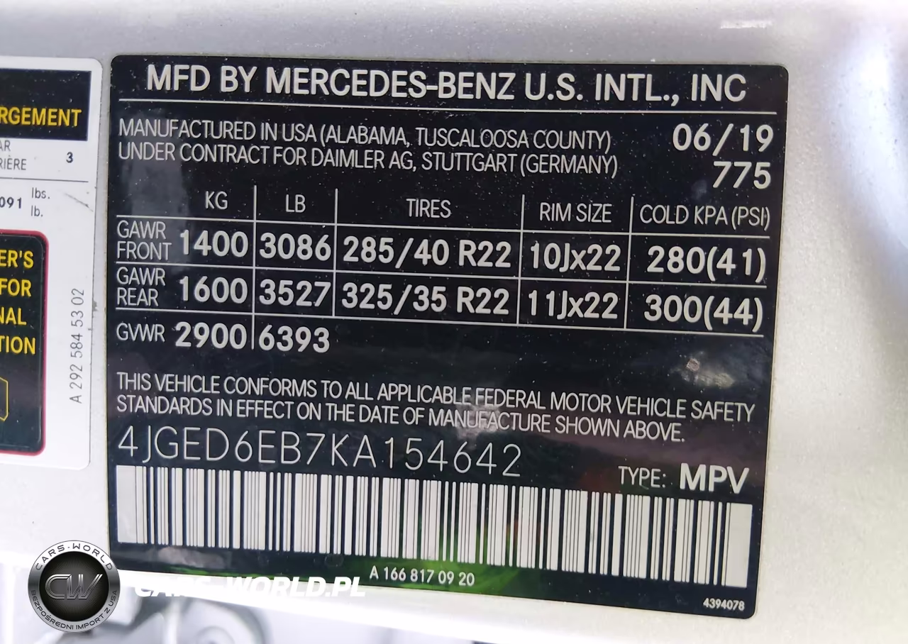 2019 Mercedes-Benz Amg Gle 43 Coupe 4Matic VIN:4JGED6EB7KA154642 - 9