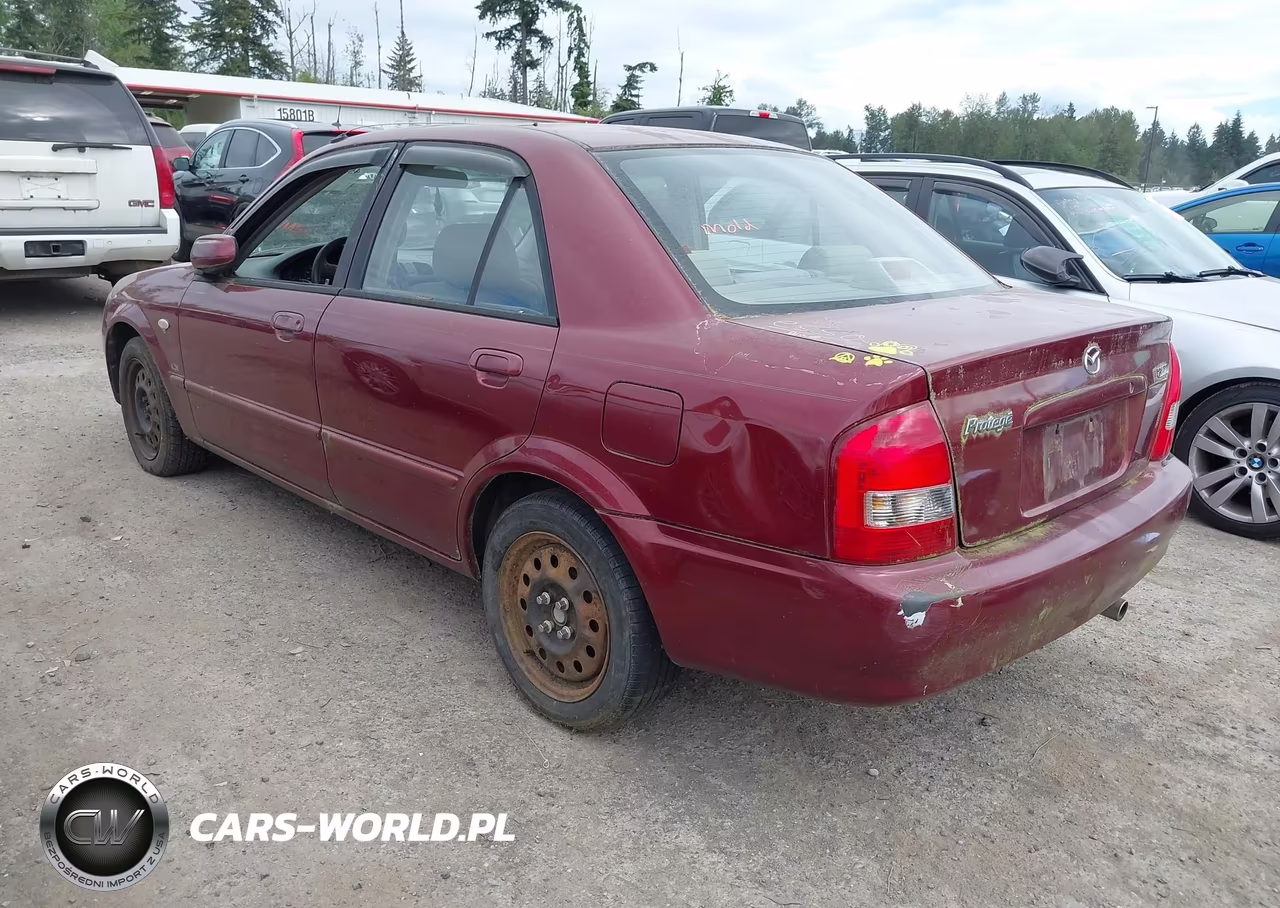 2002 Mazda Protege Dx-Es-Lx VIN:JM1BJ225621617488 - 3