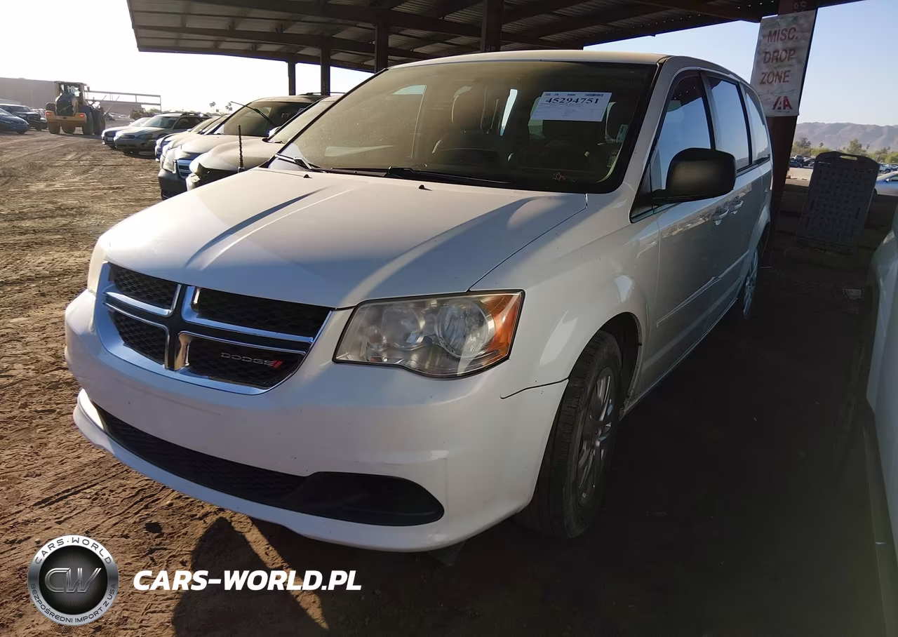 2015 Dodge Grand Caravan Se VIN:2C4RDGBGXFR735002 - 2