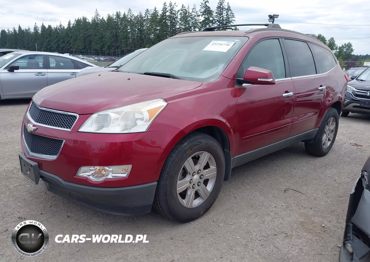 2010 Chevrolet Traverse Lt VIN:1GNLVFED5AJ260507 - 2