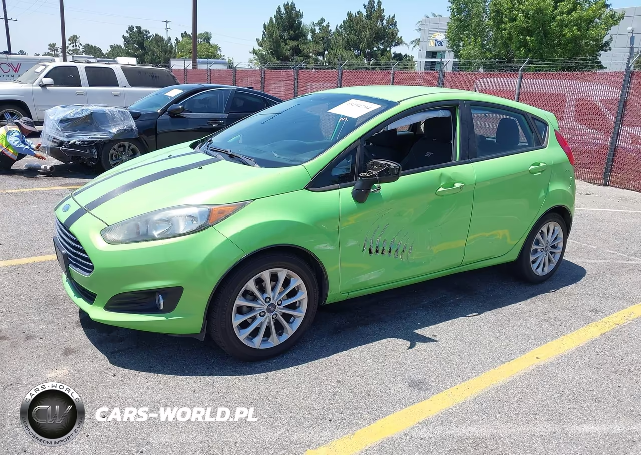 2014 Ford Fiesta Se VIN:3FADP4EJ8EM142628 - 2