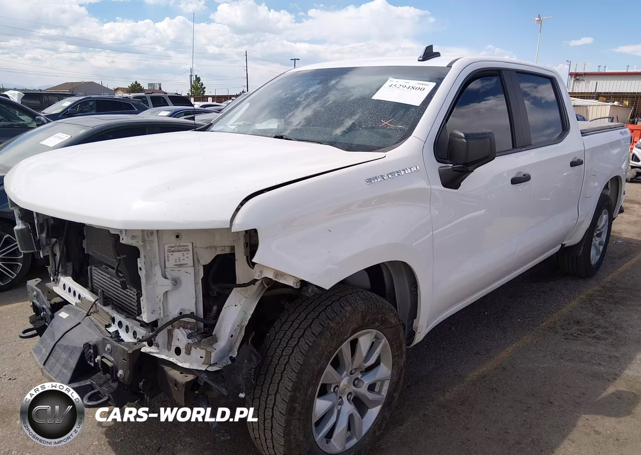 2021 Chevrolet Silverado 1500 4Wd Short Bed Custom VIN:3GCPYBEK7MG446967 - 2