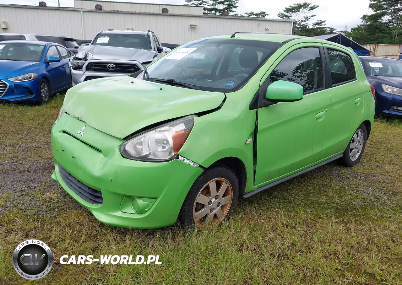 2014 Mitsubishi Mirage De VIN:ML32A3HJ6EH002948 - 2