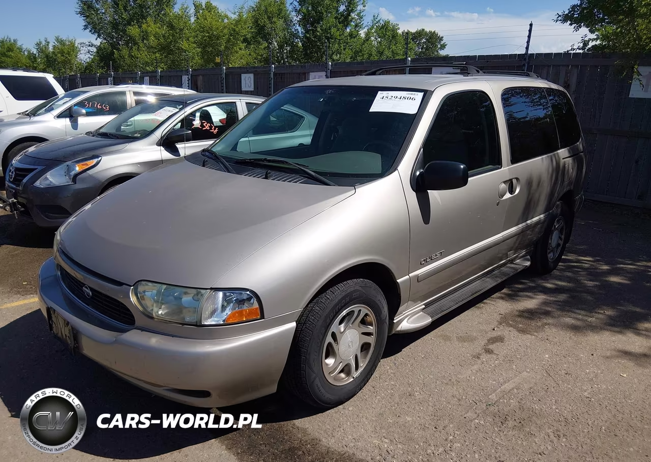 2000 Nissan Quest Gle-Gxe-Se-Cloth-Se-Leather VIN:4N2XN11T6YD846472 - 2