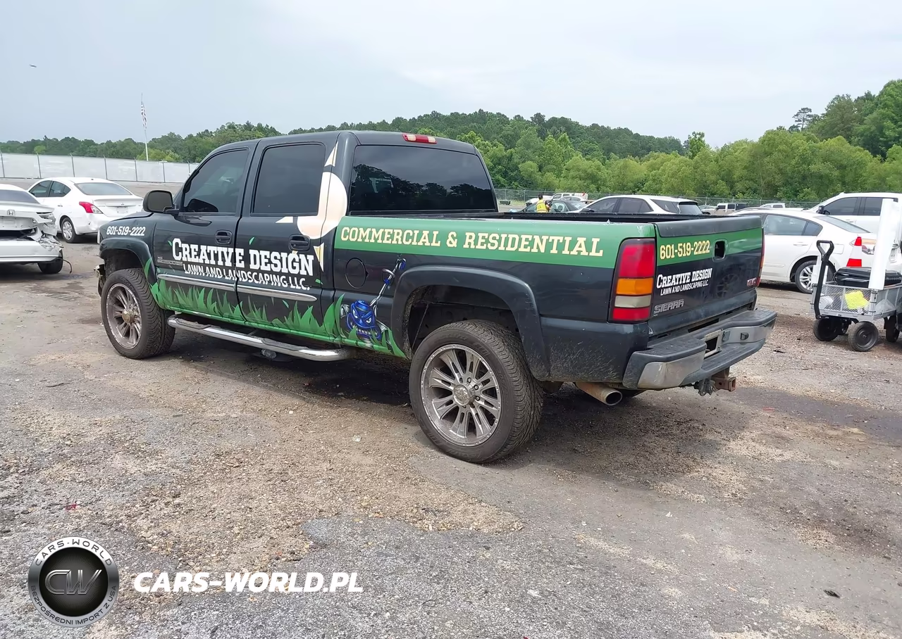 2004 GMC Sierra 2500Hd Sle VIN:1GTHC23U64F106847 - 3