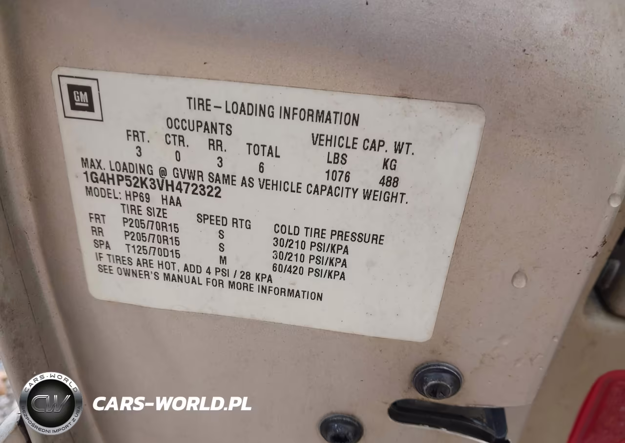 1997 Buick Lesabre Custom VIN:1G4HP52K3VH472322 - 9