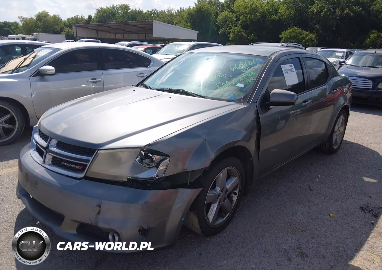 2013 Dodge Avenger Sxt VIN:1C3CDZCBXDN664161 - 2