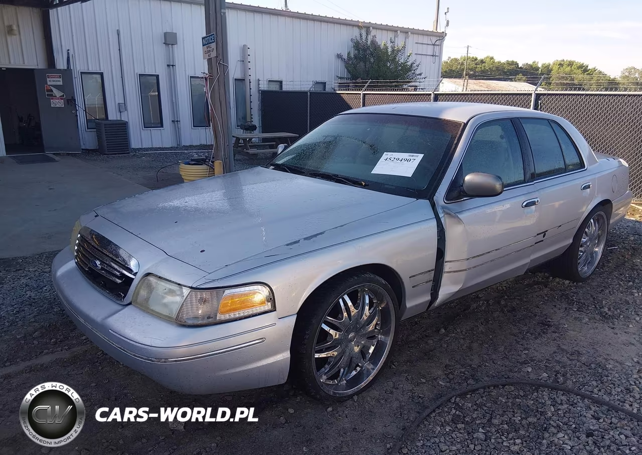 2003 Ford Crown Victoria Police VIN:2FAFP71W73X121900 - 2