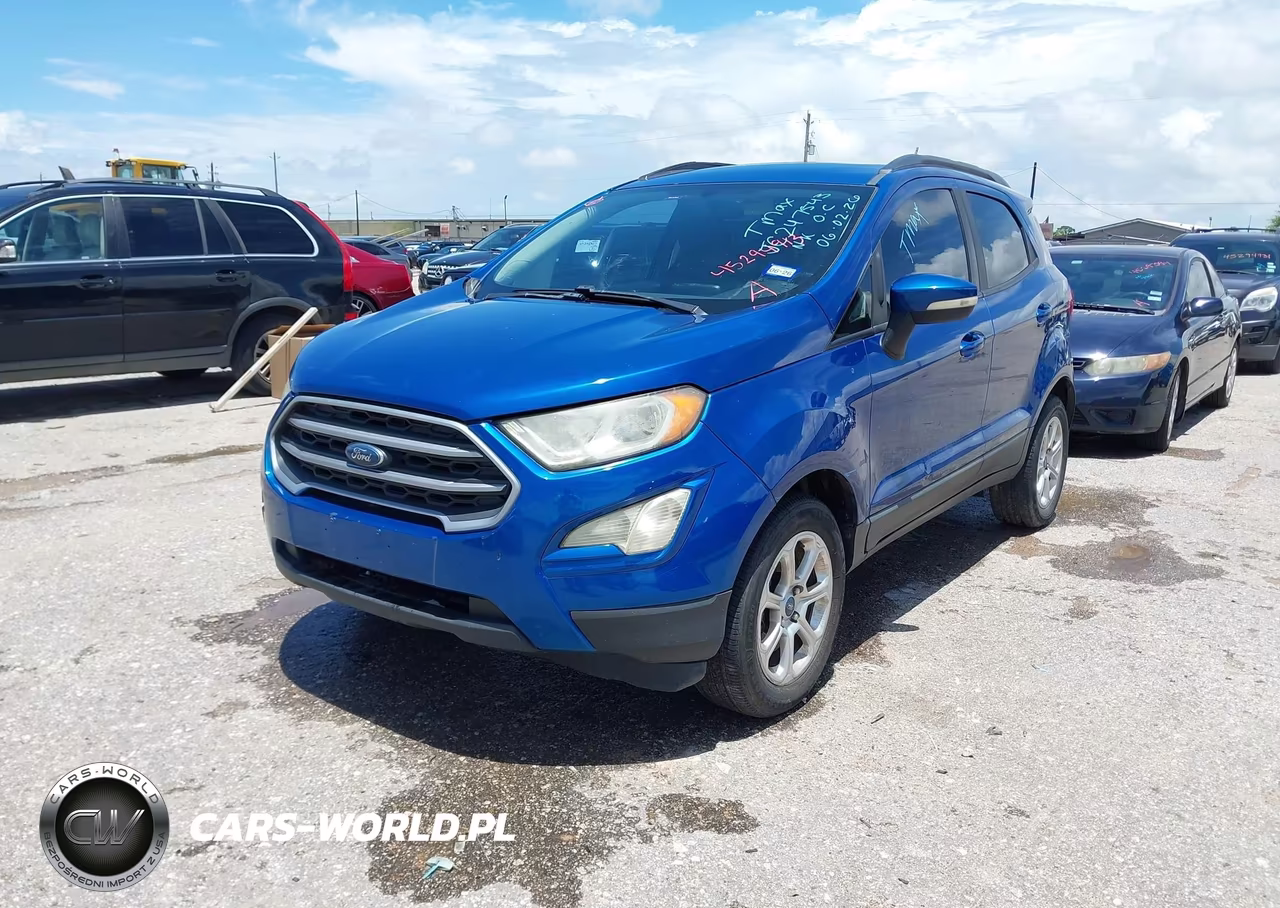 2018 Ford Ecosport Se VIN:MAJ3P1TE5JC247543 - 2