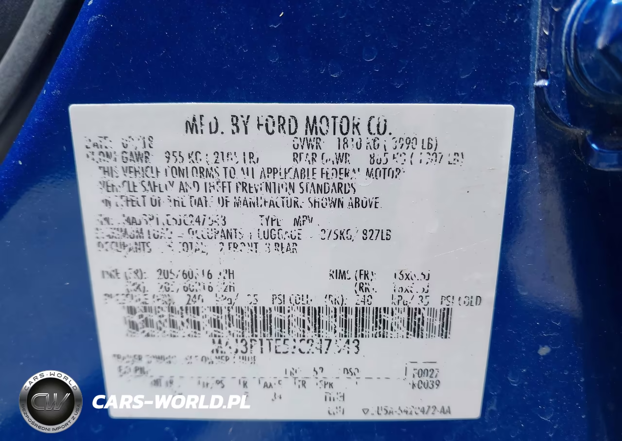 2018 Ford Ecosport Se VIN:MAJ3P1TE5JC247543 - 9