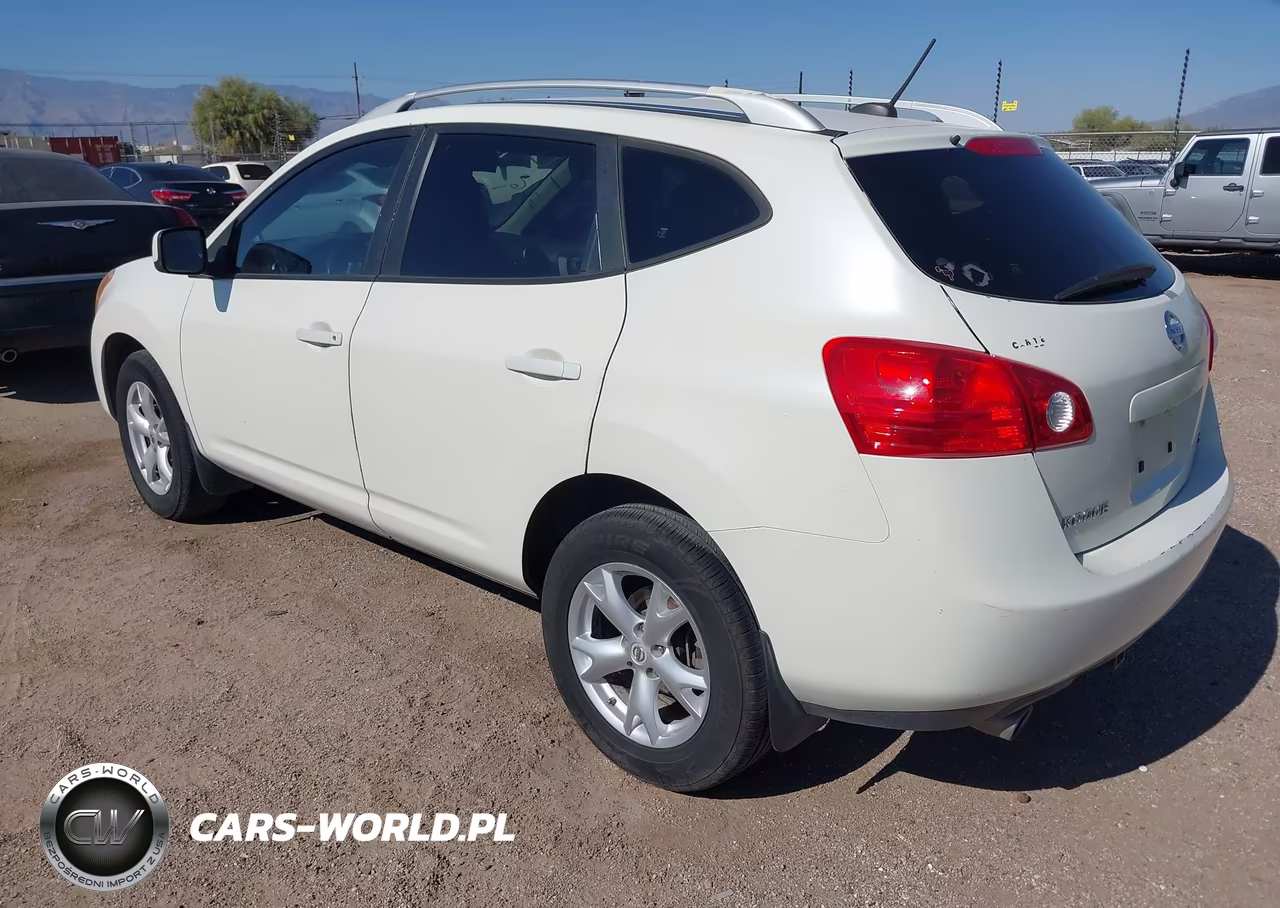 2008 Nissan Rogue Sl VIN:JN8AS58TX8W025933 - 3