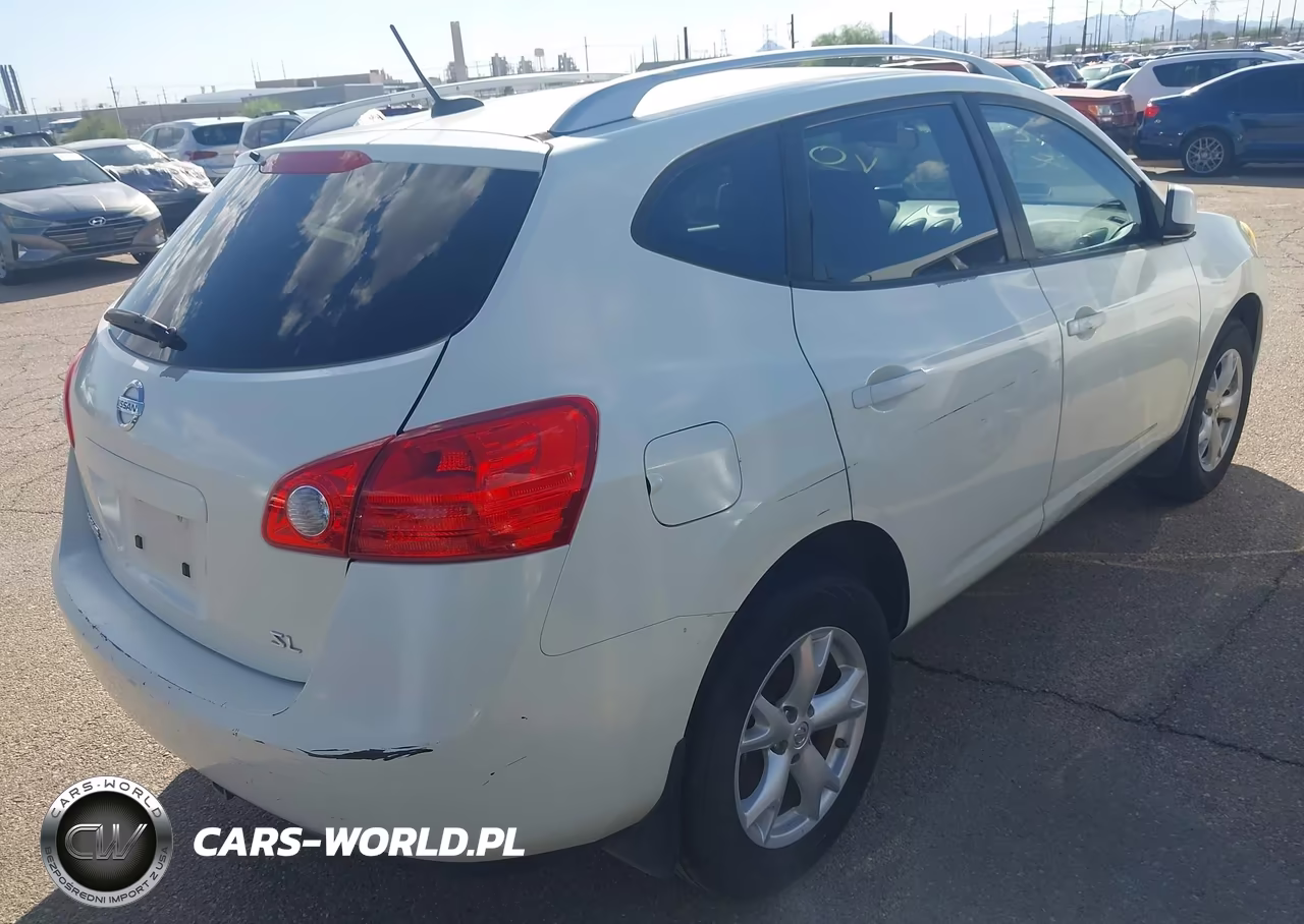 2008 Nissan Rogue Sl VIN:JN8AS58TX8W025933 - 4