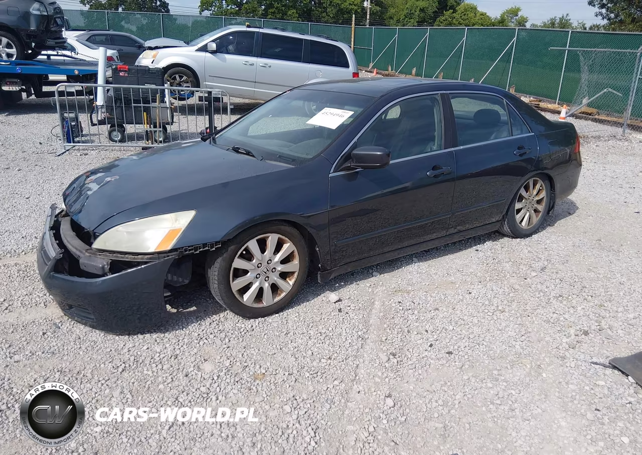 2007 Honda Accord 3.0 Ex VIN:1HGCM665X7A011066 - 2