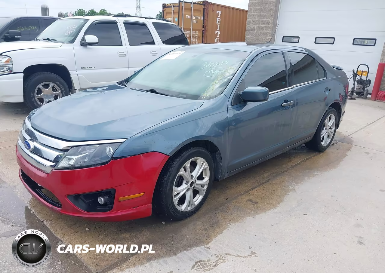 2012 Ford Fusion Se VIN:3FAHP0HA2CR310317 - 2