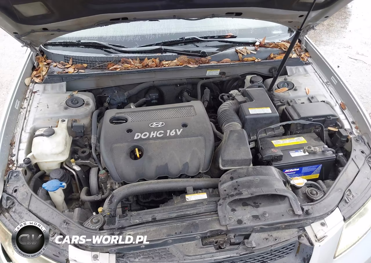 2008 Hyundai Sonata Gls VIN:5NPET46C98H356340 - 10