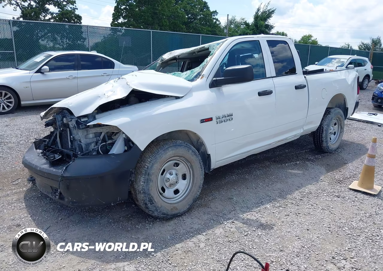 2018 Ram 1500 Tradesman 4X4 6'4 Box VIN:1C6RR7FM0JS331433 - 2