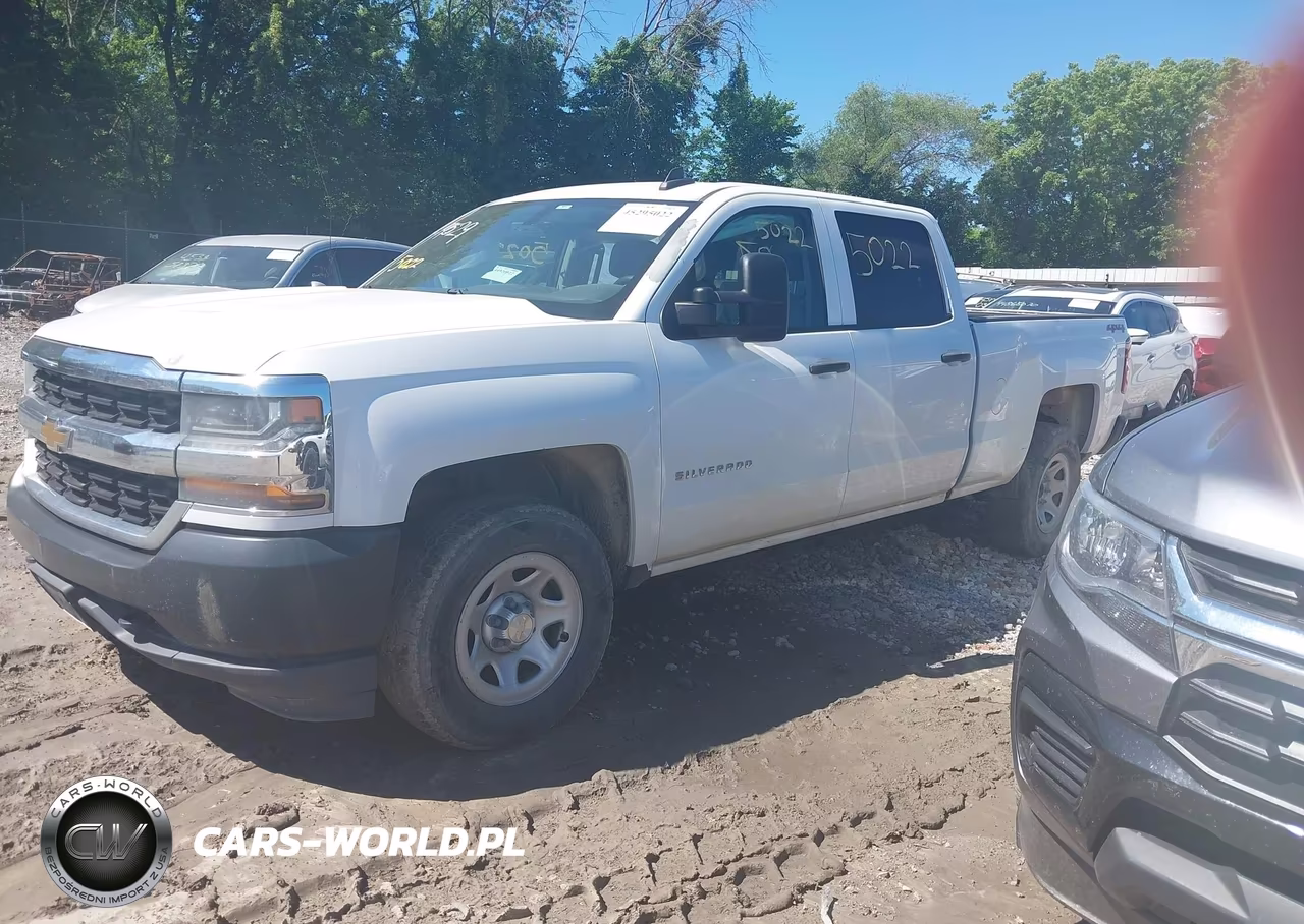 2016 Chevrolet Silverado 1500 Wt VIN:3GCUKNEC2GG104622 - 2