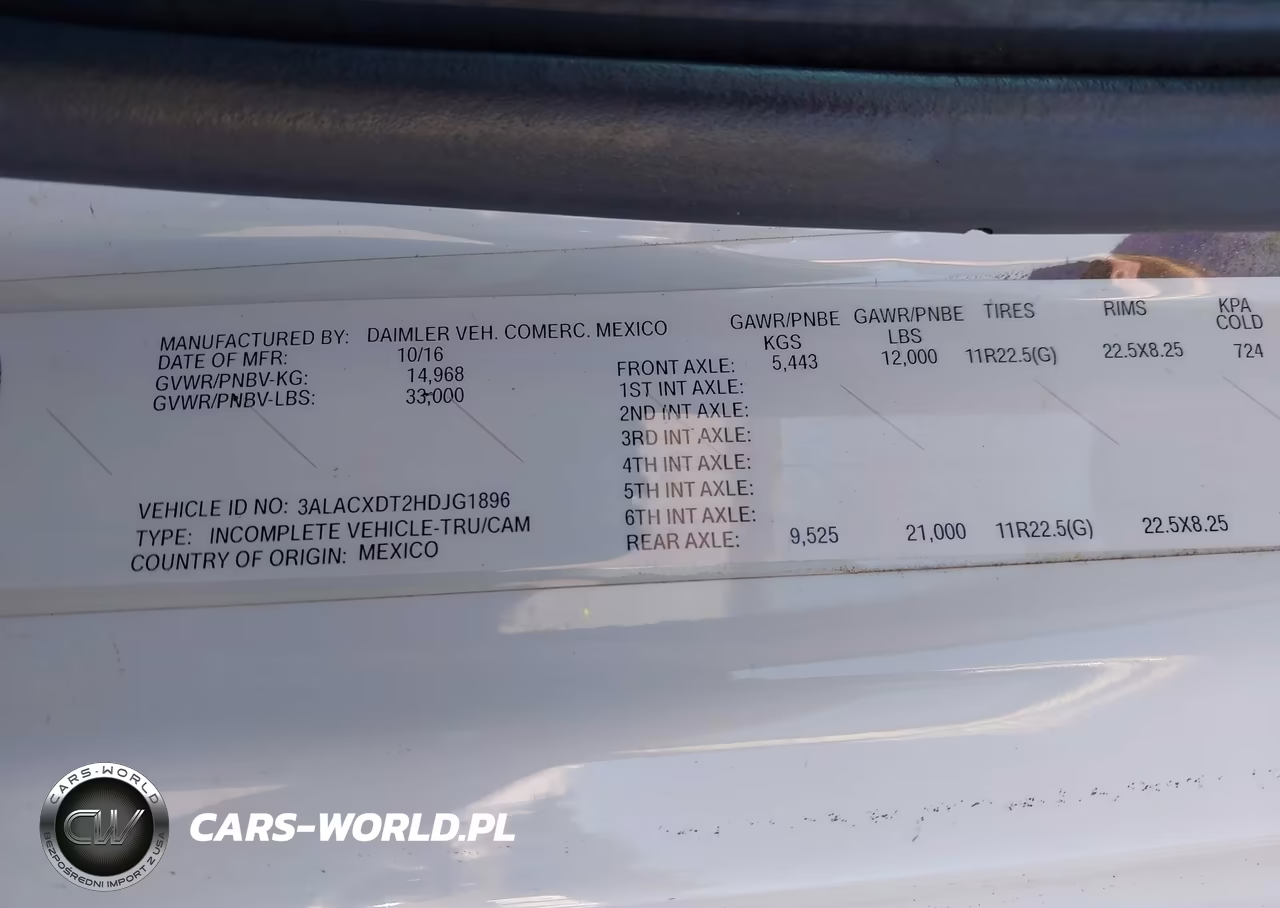 2017 Freightliner M2 106 VIN:3ALACXDT2HDJG1896 - 8