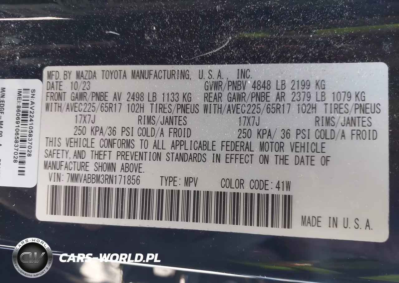 2024 Mazda Cx-50 2.5 S Preferred VIN:7MMVABBM3RN171856 - 9