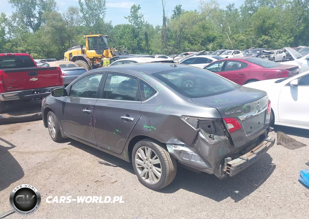 2015 Nissan Sentra Sl VIN:3N1AB7AP4FY288755 - 3