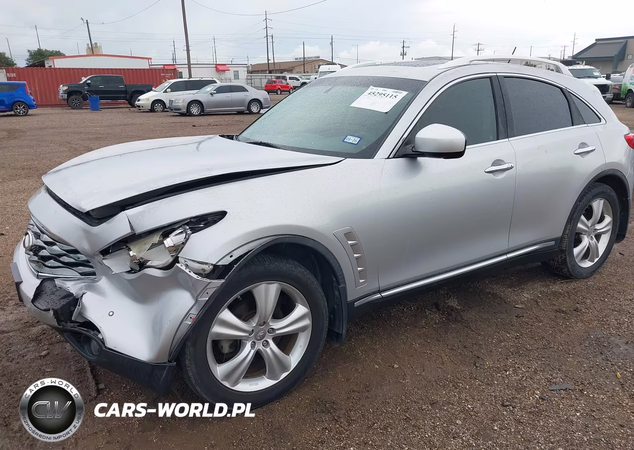 2010 Infiniti Fx35 VIN:JN8AS1MU8AM802893 - 2
