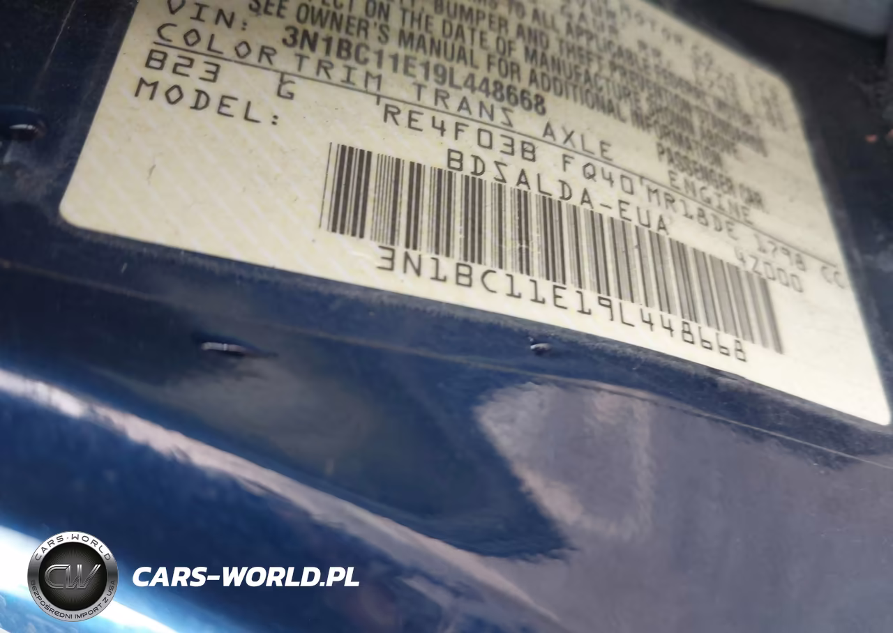 2009 Nissan Versa 1.8S VIN:3N1BC11E19L448668 - 9