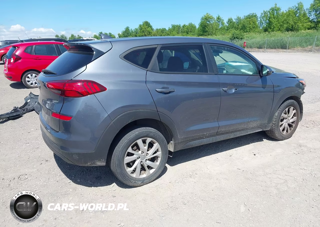2021 Hyundai Tucson Se VIN:KM8J23A48MU405003 - 4