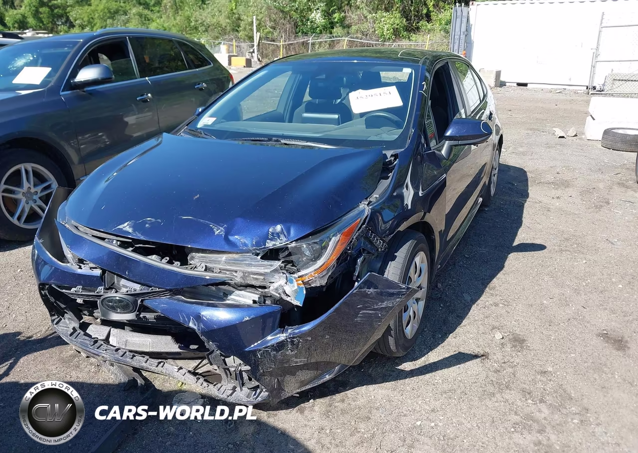 2021 Toyota Corolla Le VIN:JTDEPMAE2MJ167592 - 2
