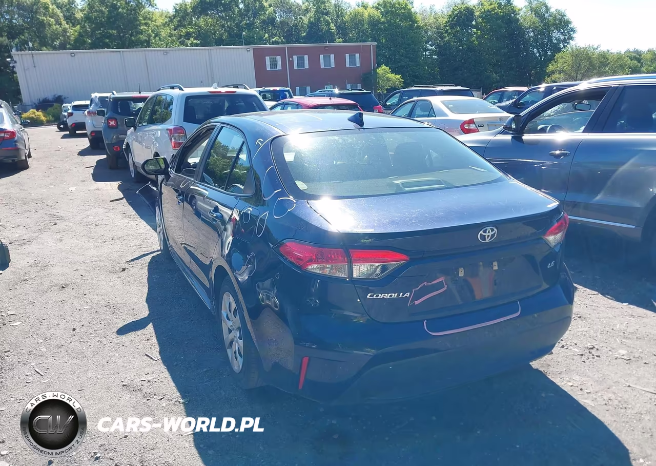 2021 Toyota Corolla Le VIN:JTDEPMAE2MJ167592 - 3