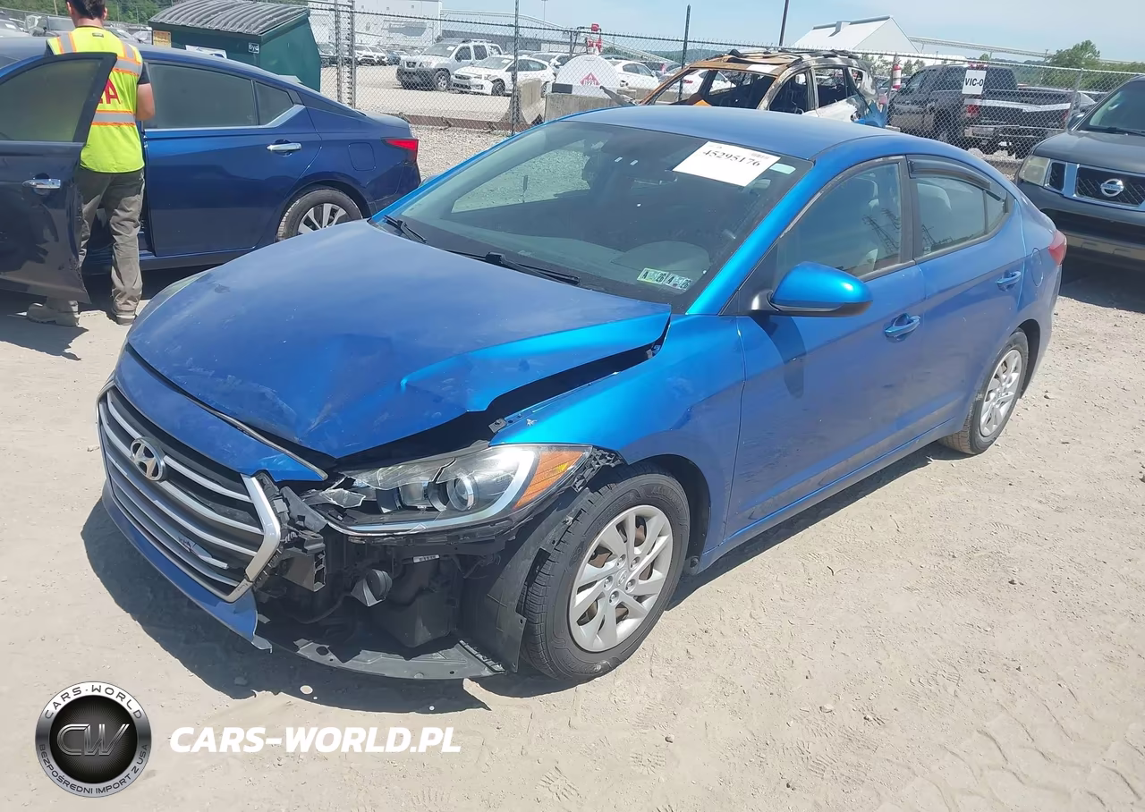 2017 Hyundai Elantra Se VIN:5NPD74LF1HH212702 - 2
